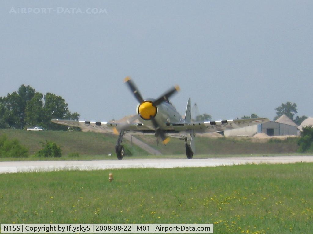 N15S, 1953 Hawker Sea Fury FB.11 C/N 41H/696792, NX15S Hawker Siddeley Sea Fury