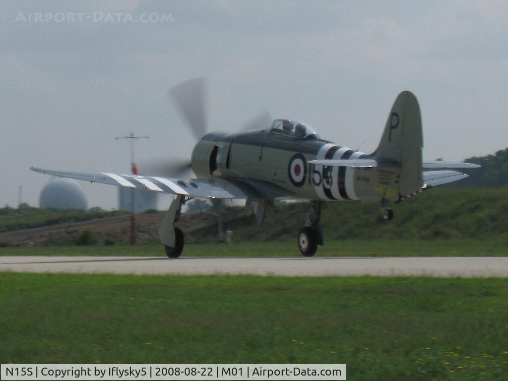 N15S, 1953 Hawker Sea Fury FB.11 C/N 41H/696792, NX15S Hawker Siddeley Sea Fury