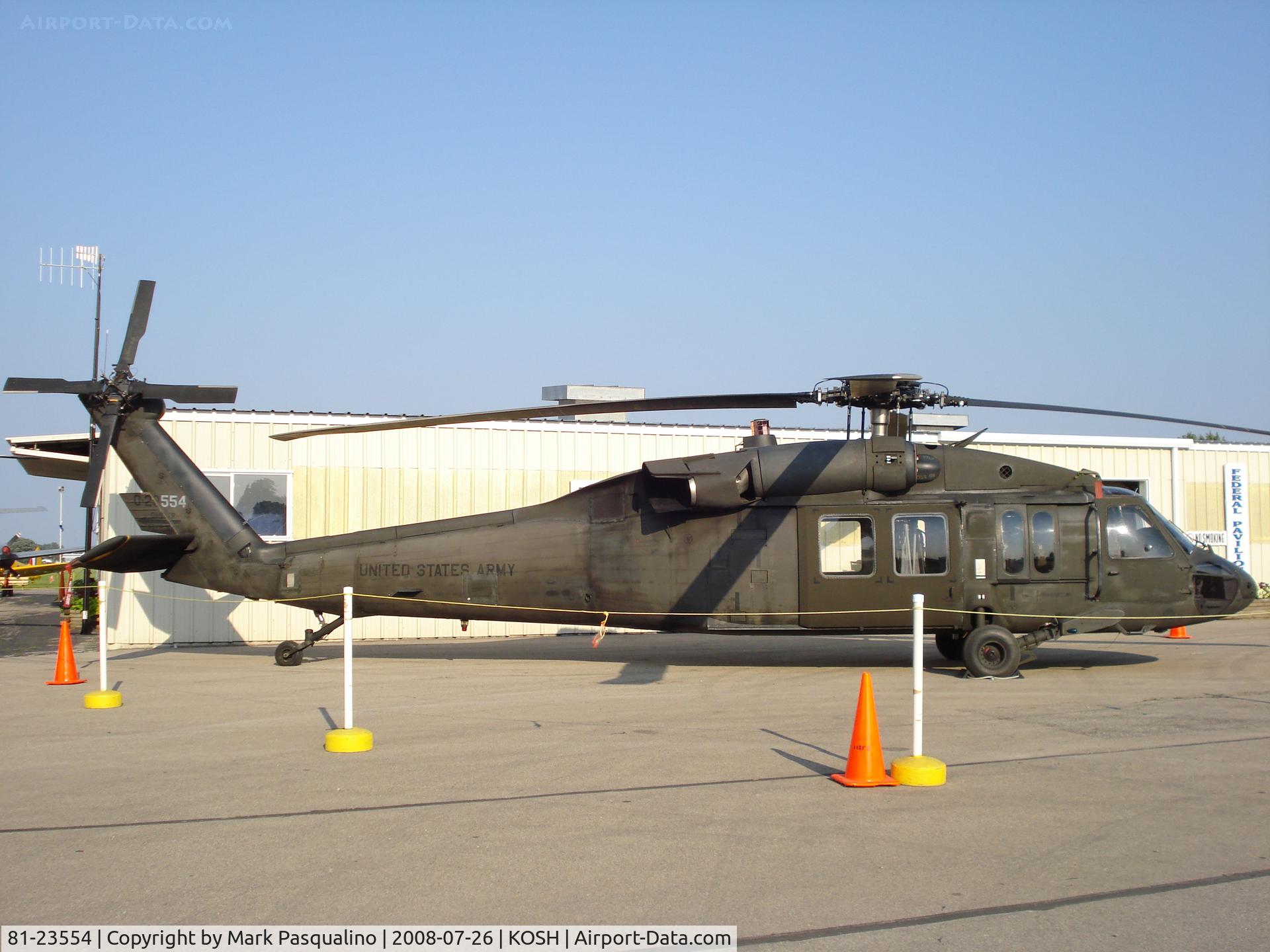 81-23554, 1981 Sikorsky UH-60A Black Hawk C/N 70.275, Sikorsky UH-60A