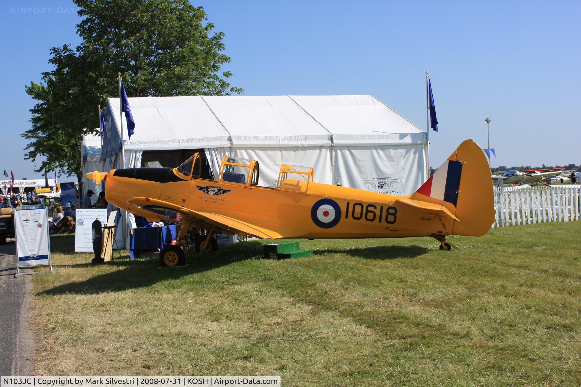 N103JC, 1943 Fairchild M-62A-3 Cornell II C/N FC119, Oshkosh 2008
