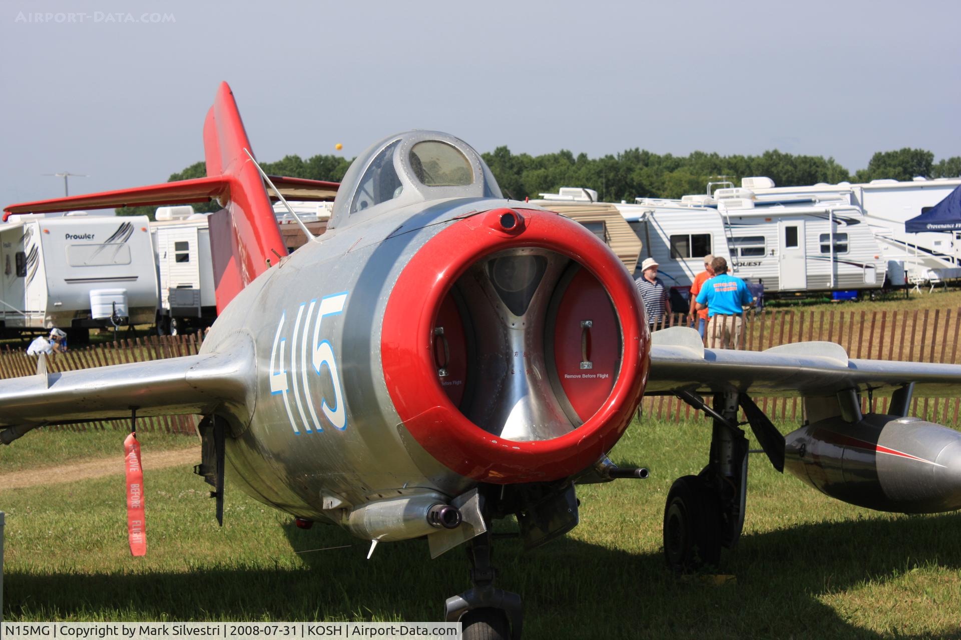 N15MG, 1954 Mikoyan-Gurevich MiG-15bis C/N 1411, Oshkosh 2008