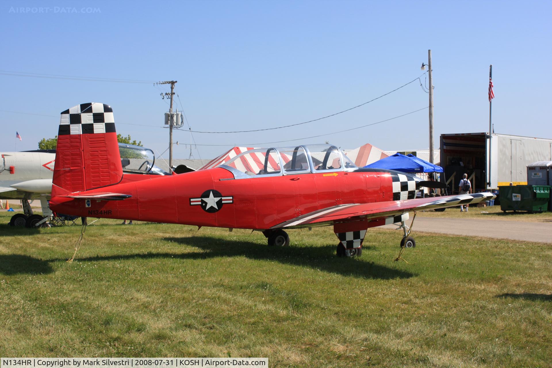 N134HR, 1955 Beech A45 C/N G-745, Oshkosh 2008