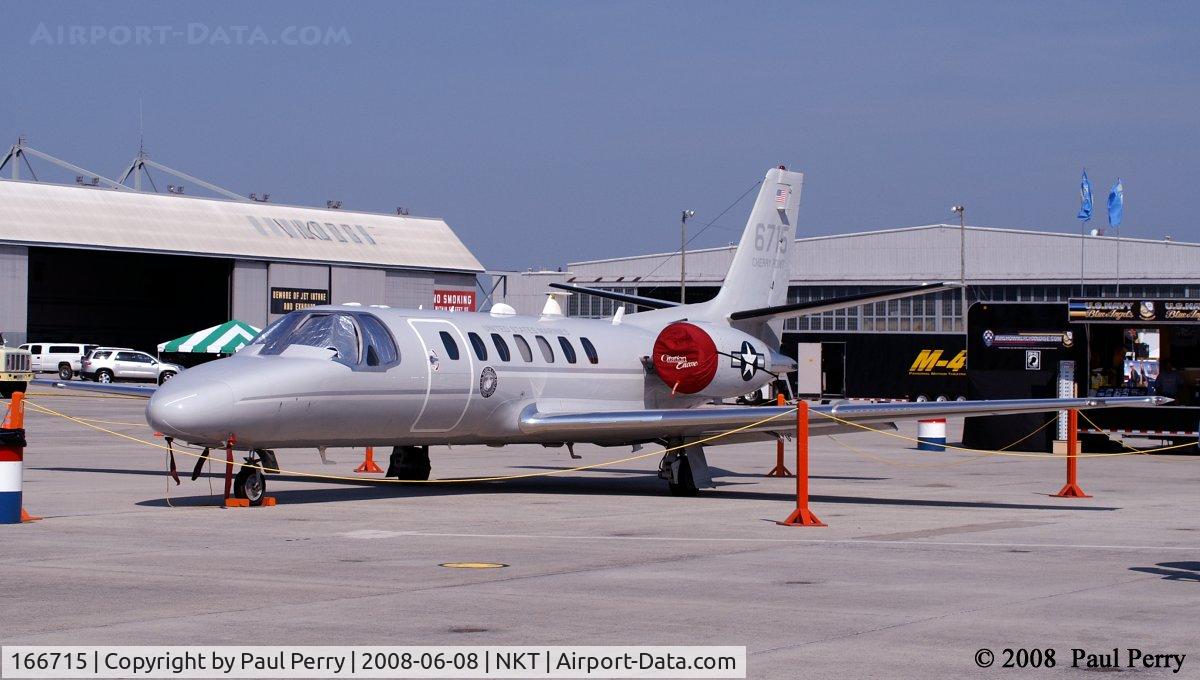 166715, Cessna UC-35D Citation Encore C/N 560-0682, All roped off, very secure