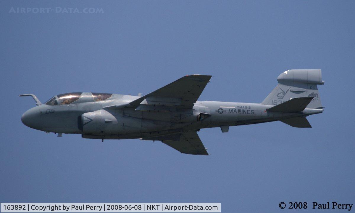 163892, Grumman EA-6B Prowler C/N P-167, Easing on by, the magnificent Prowler