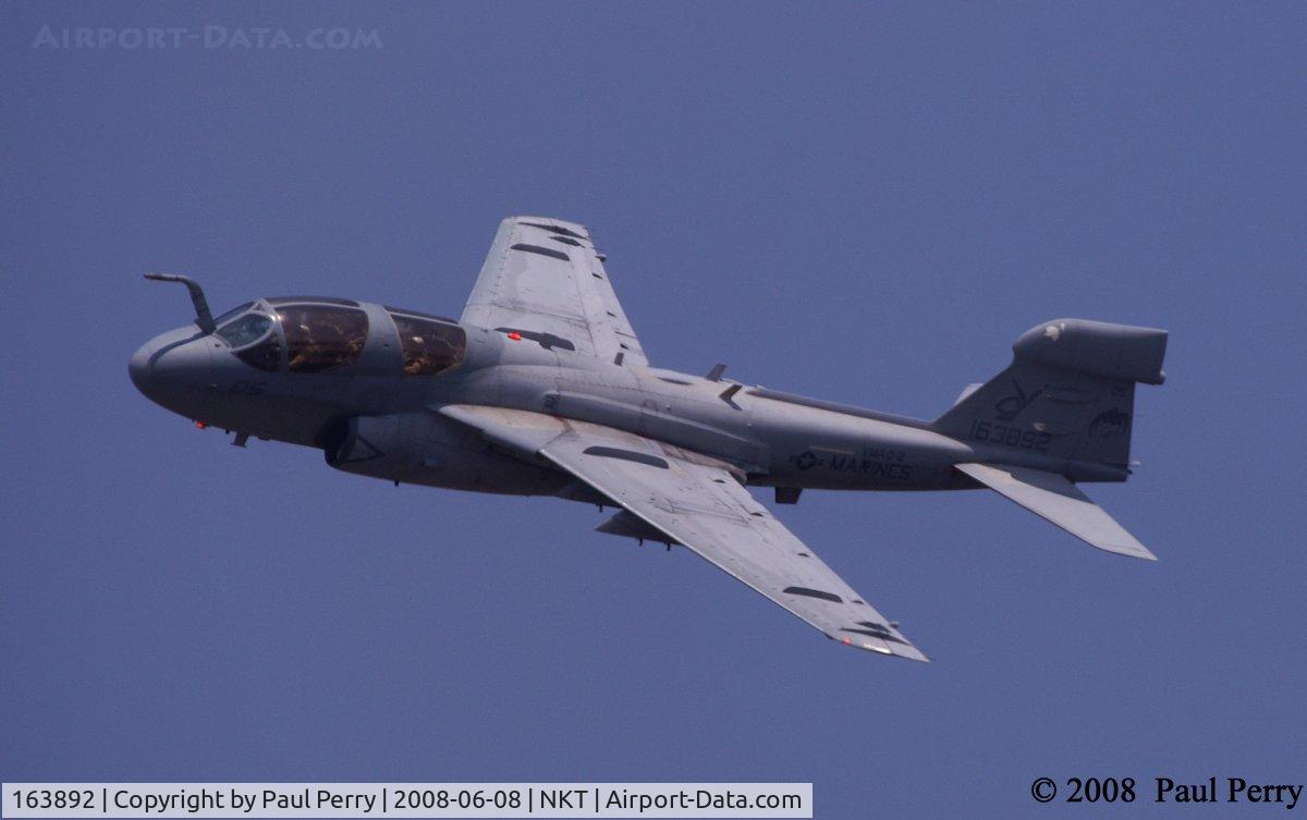 163892, Grumman EA-6B Prowler C/N P-167, Hard bank in the MAGTF