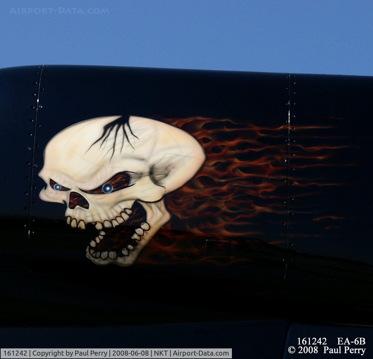 161242, Grumman EA-6B Prowler C/N P-85, Banshee art.  Outstanding!