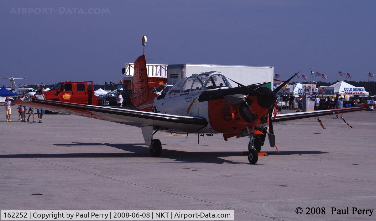 162252, Beech T-34C Mentor C/N GL-250, Yes, another trainer at Cherry Point.  All types were well represented