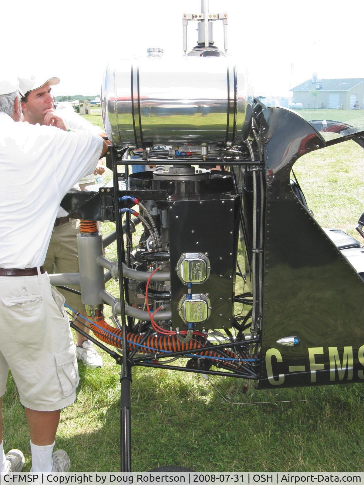 C-FMSP, 2008 Canadian Home Rotors Safari C/N 2136, 2008 LaFierriere Canadian Home Rotors SAFARI, Lycoming O-320, WINNER-EAA 2008 Gold Lindy Grand Champion Rotorcraft, engine