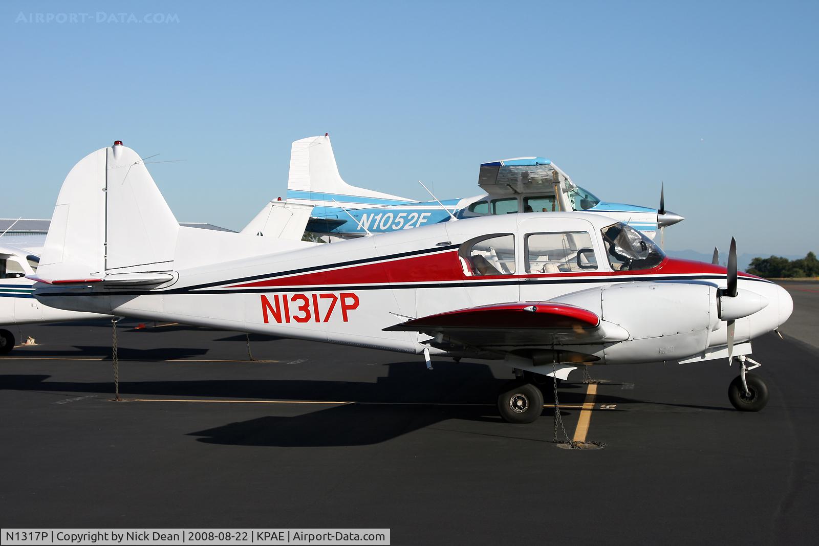N1317P, 1955 Piper PA-23 Aztec 250 C/N 23-357, Can't resist a classic Piper