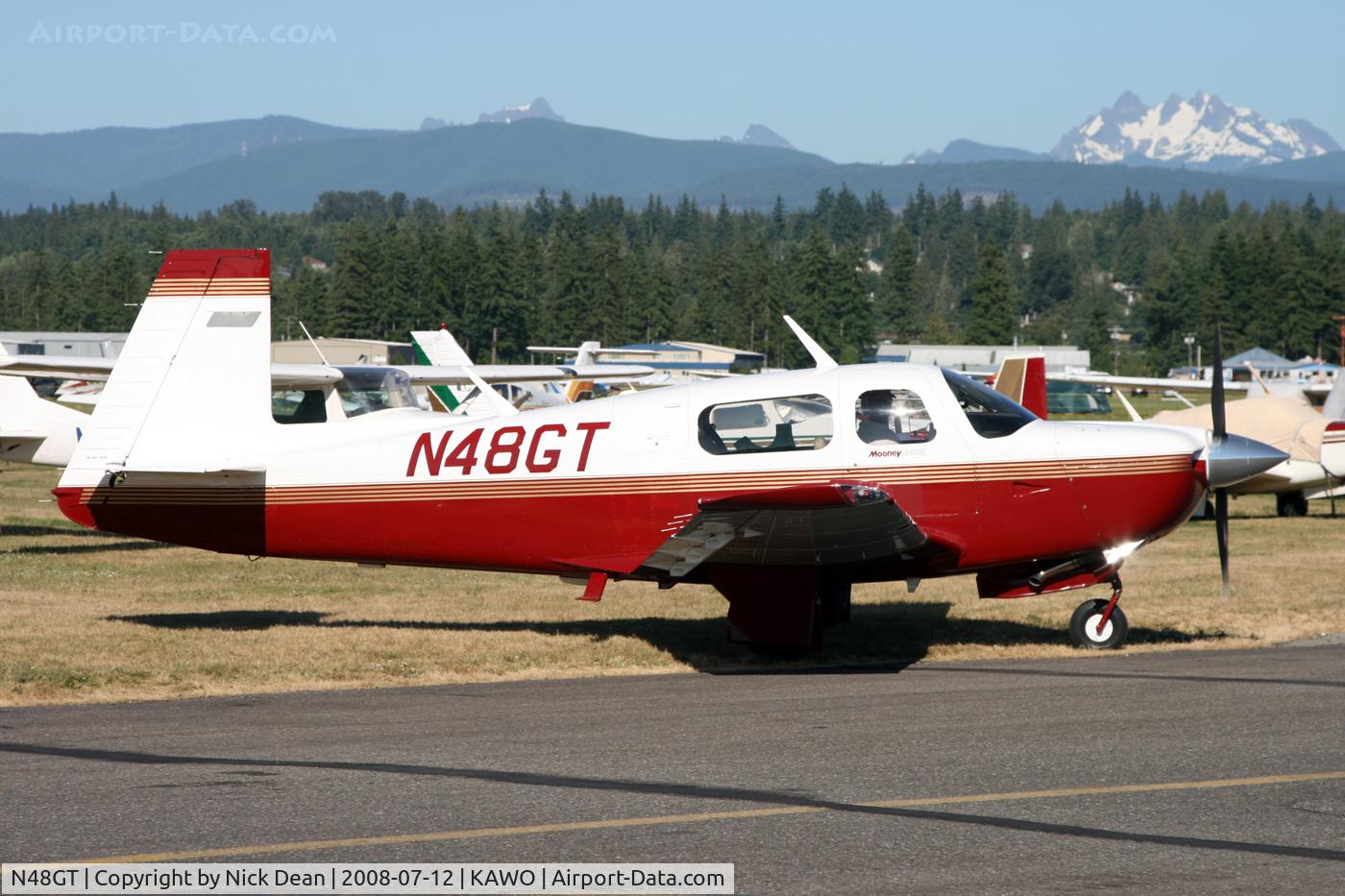 N48GT, 1994 Mooney M20J 201 C/N 24-3327, Arlington fly in