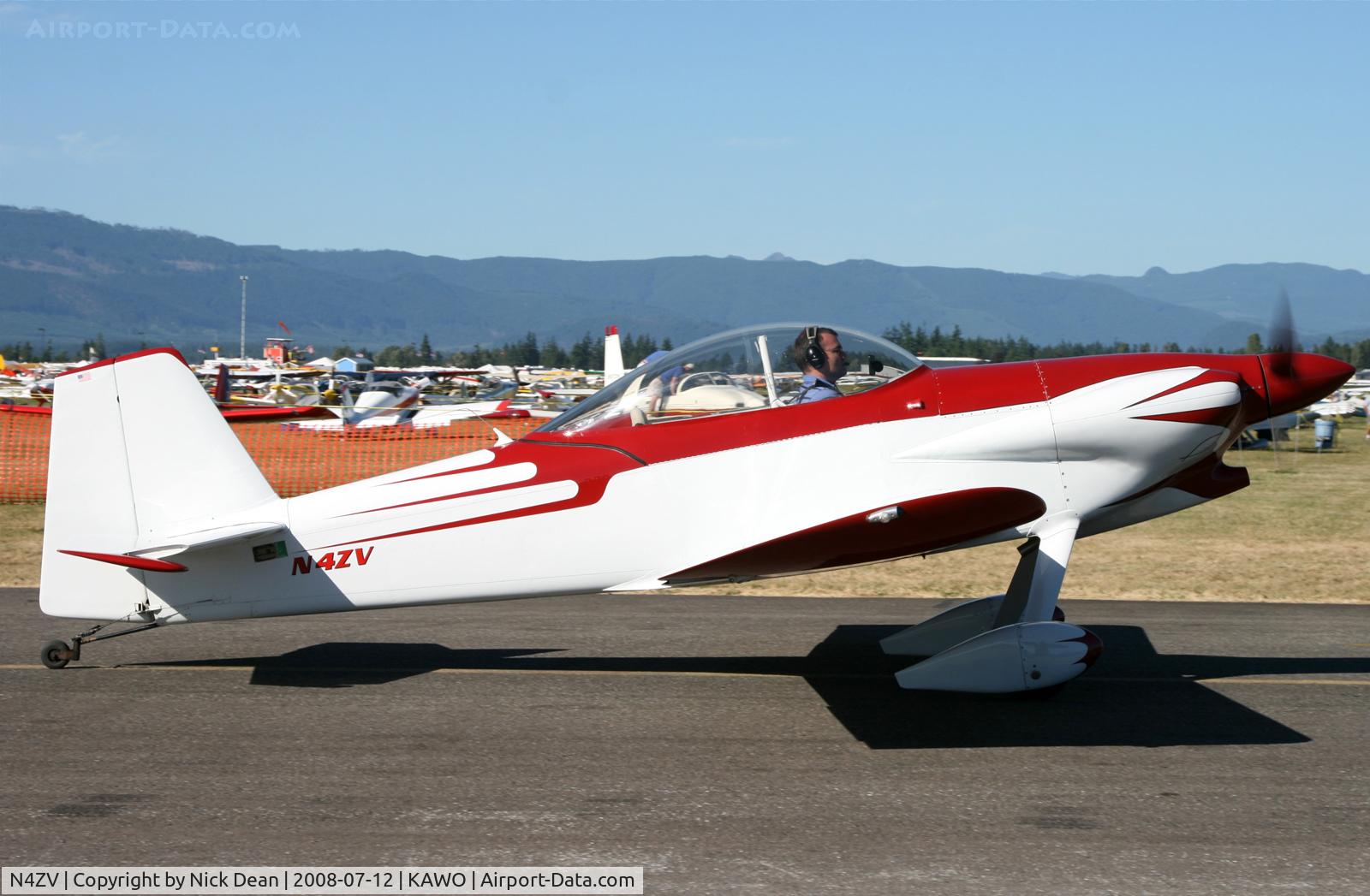 N4ZV, 1997 Vans RV-4 C/N 001 (N4ZV), Arlington fly in