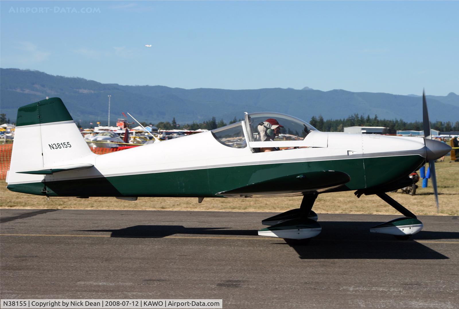N38155, 1997 Vans RV-6A C/N 001 (N38155), Arlington fly in