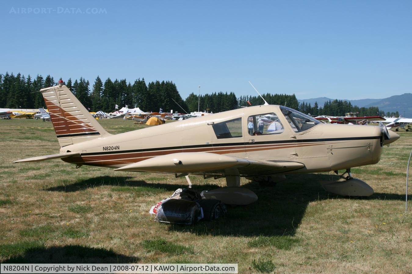 N8204N, 1969 Piper PA-28-140 C/N 28-25396, Arlington fly in