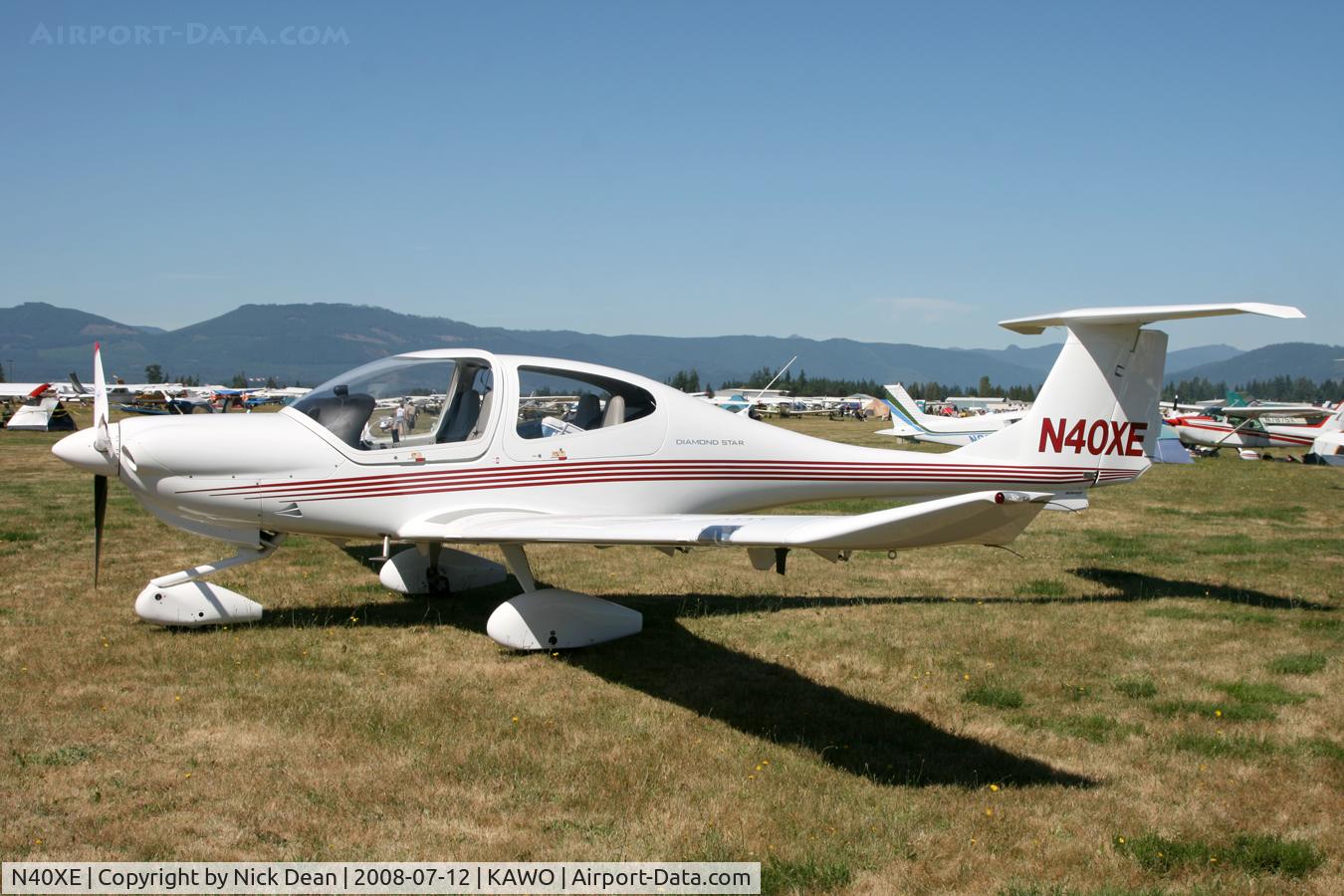 N40XE, 2002 Diamond DA-40 Diamond Star C/N 40.208, Arlington fly in