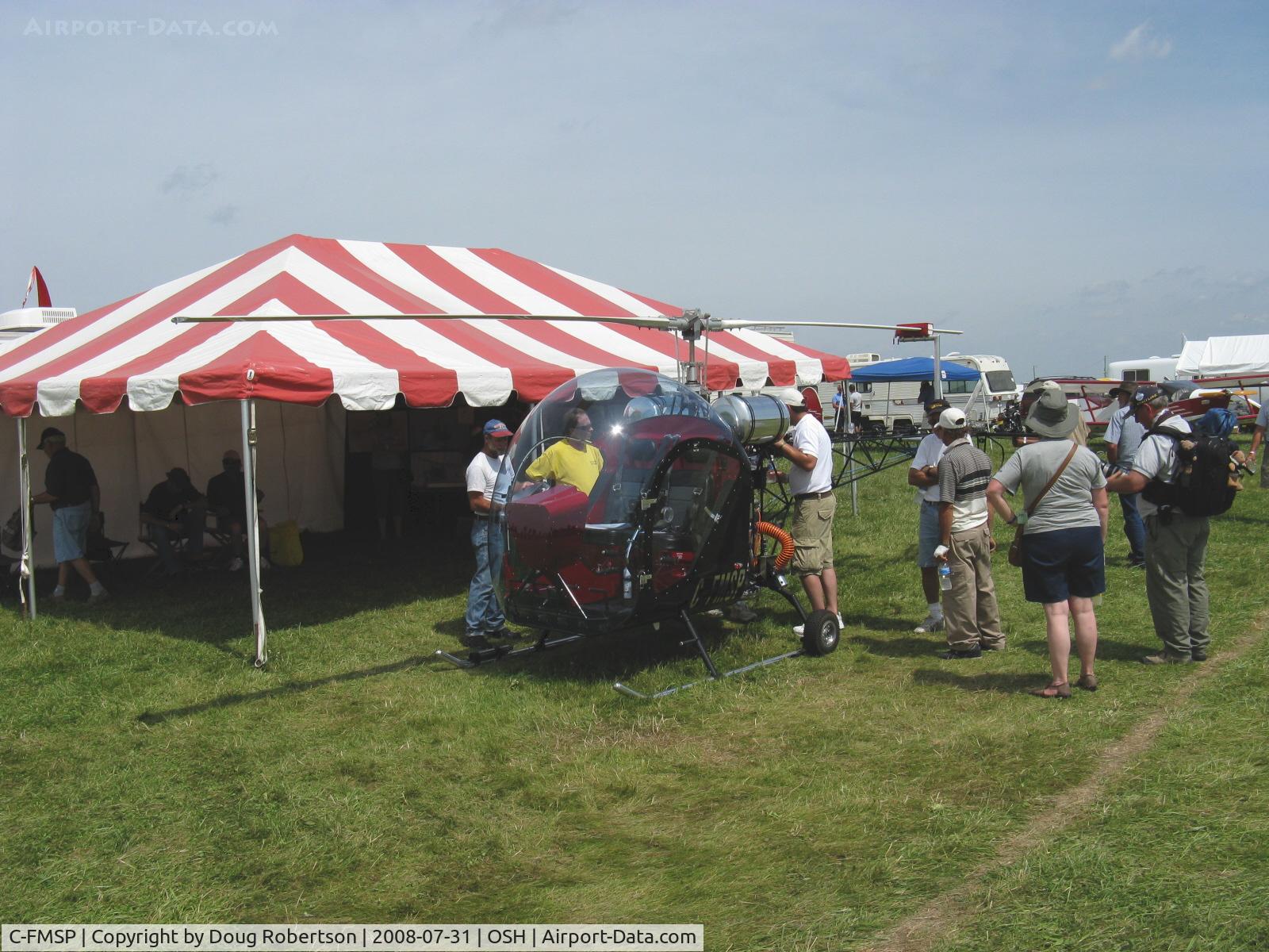 C-FMSP, 2008 Canadian Home Rotors Safari C/N 2136, 2008 LaFierriere Canadian Home Rotors SAFARI, Lycoming O-320, WINNER-EAA 2008 Gold Lindy Grand Champion Rotorcraft