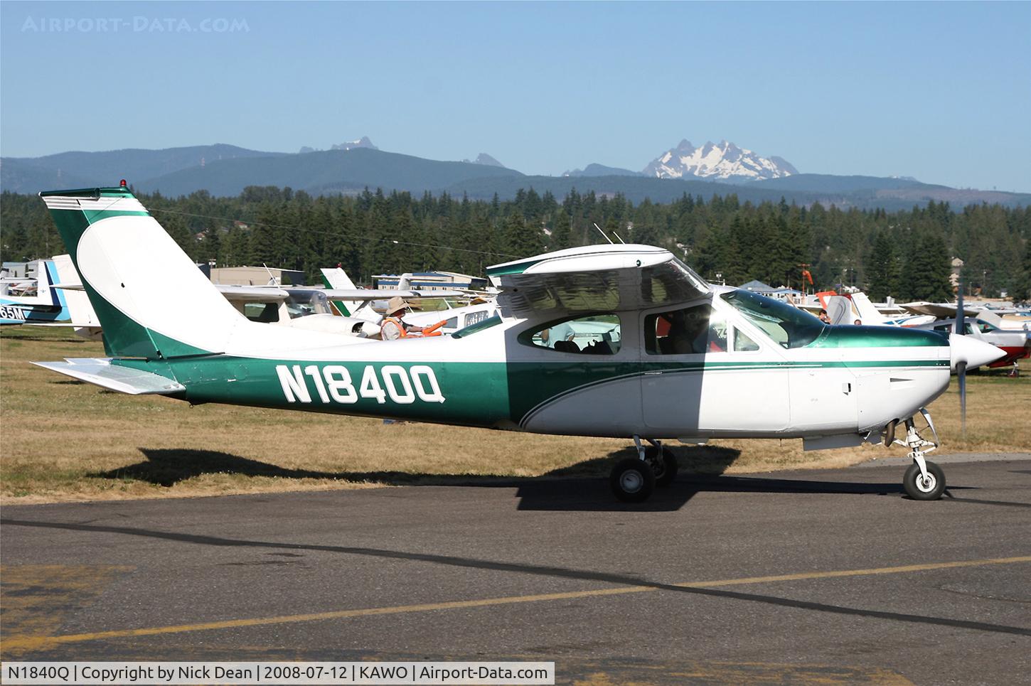 N1840Q, 1971 Cessna 177RG Cardinal C/N 177RG0240, Arlington fly in