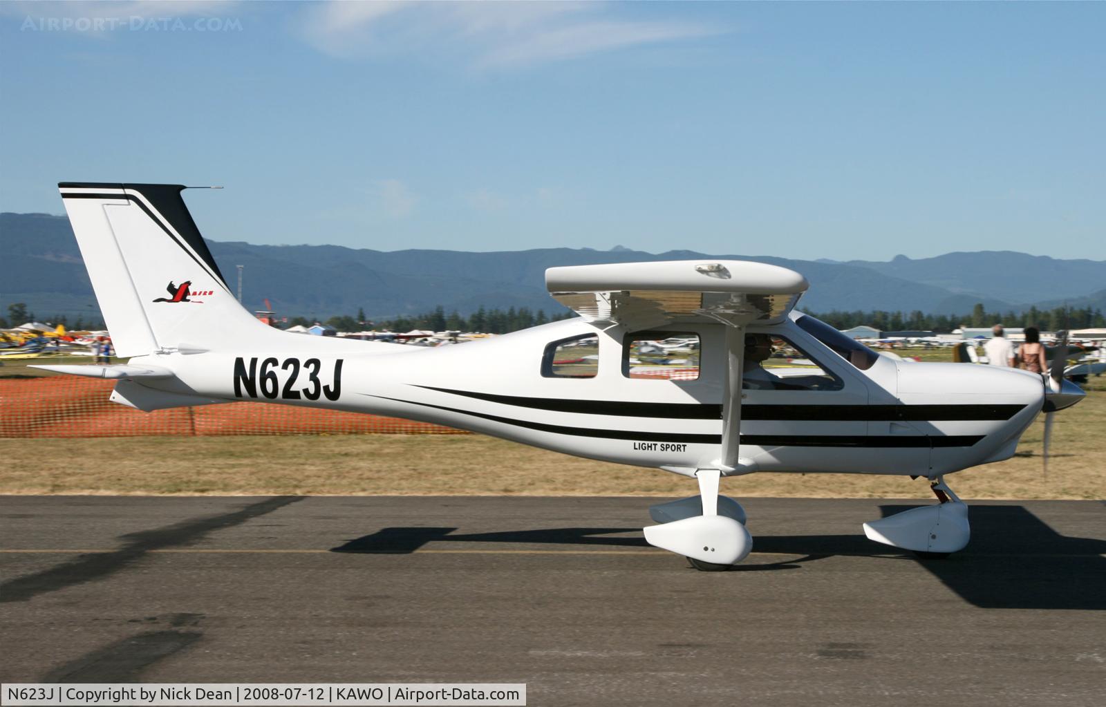 N623J, 2007 Jabiru J250-SP C/N 458, Arlington fly in