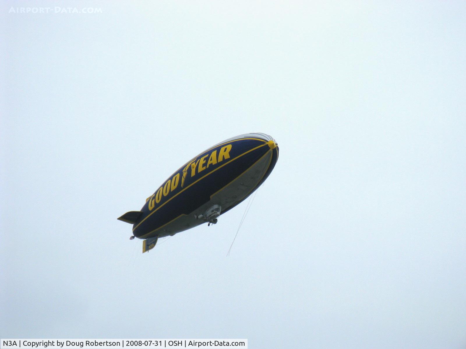 N3A, 1976 Goodyear GZ-20A C/N 4118, 1976 Goodyear GZ-20A Blimp, two Continental IO-360s