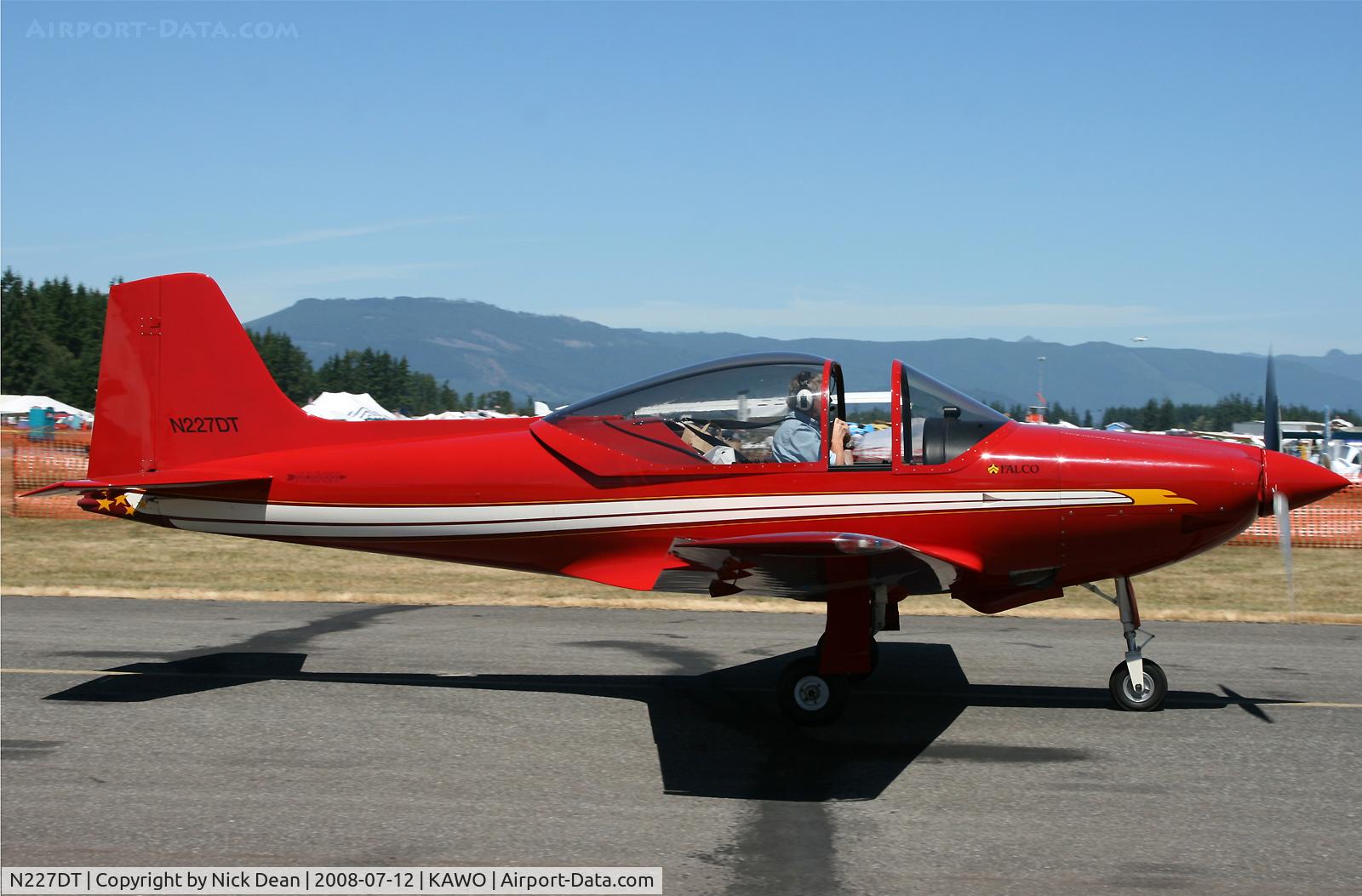 N227DT, 1999 Sequoia F-8L Falco C/N 1227, Arlington fly in