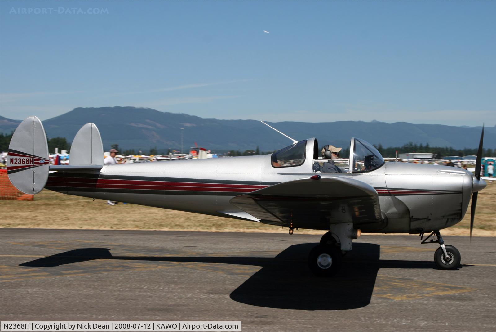 N2368H, 1946 Erco 415C Ercoupe C/N 2993, Arlington fly in