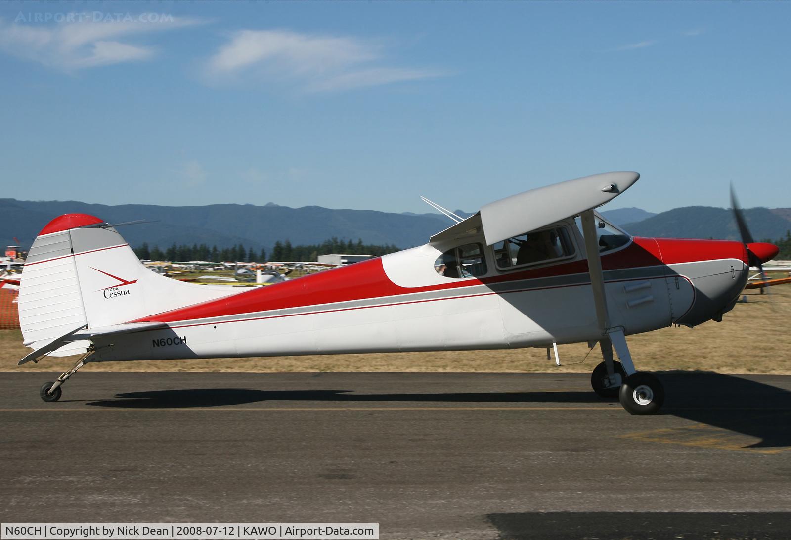 N60CH, Cessna 170A C/N 19535, Arlington fly in