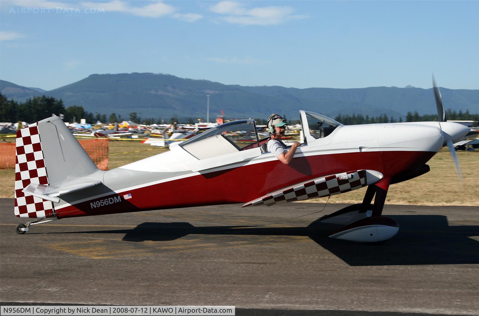 N956DM, 2005 Vans RV-6 C/N 24134, Arlington fly in