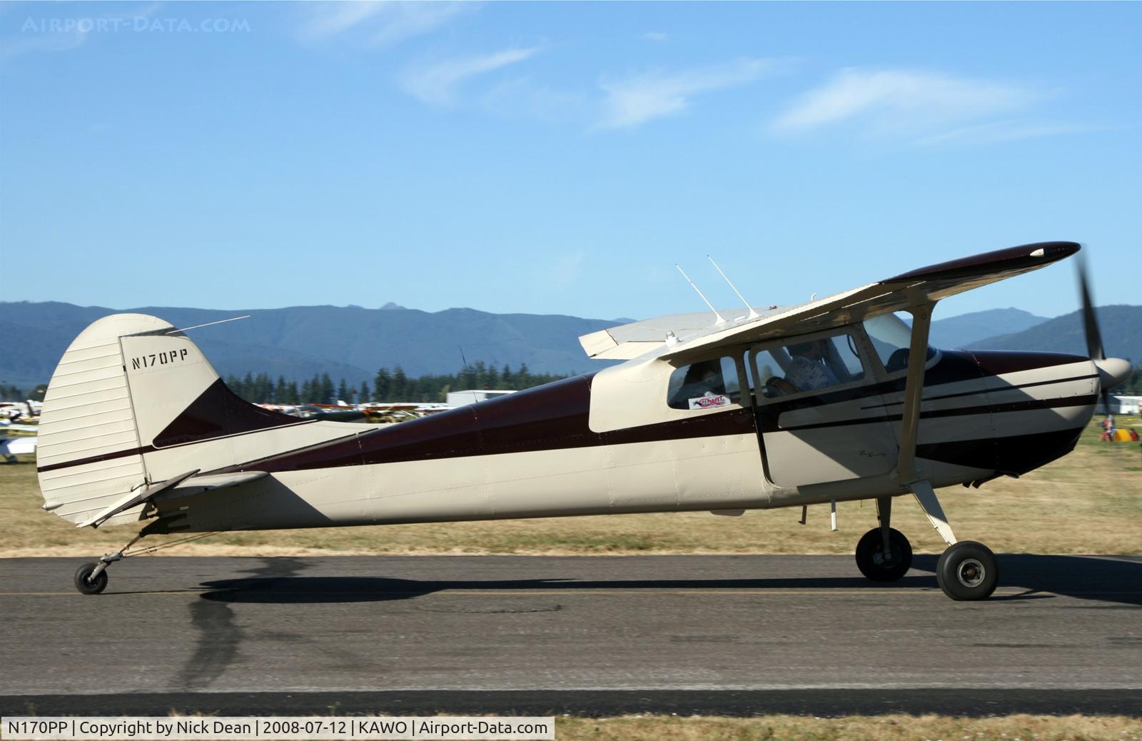N170PP, 1955 Cessna 170B C/N 26695, Arlington fly in