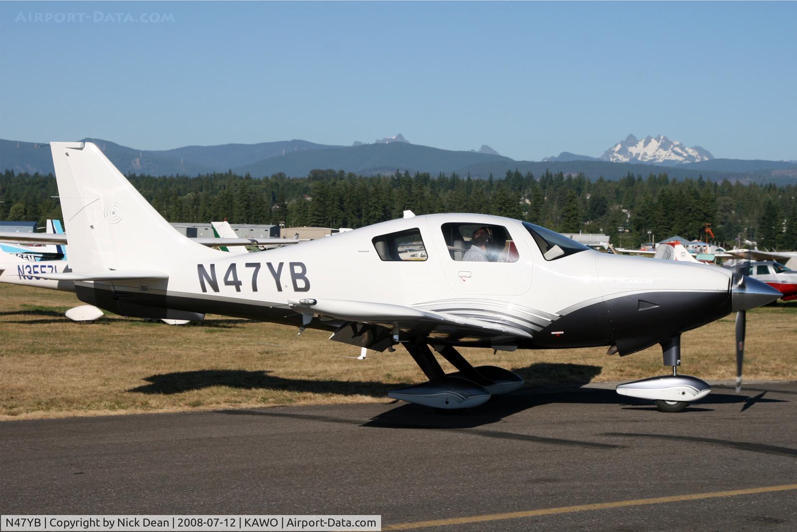N47YB, 2006 Columbia Aircraft Mfg LC41-550FG C/N 41612, Arlington fly in