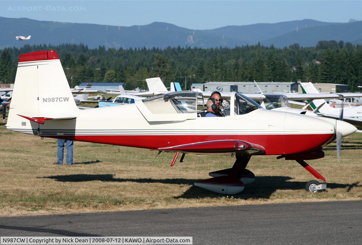 N987CW, 2004 Vans RV-7A C/N 71185, Arlington fly in