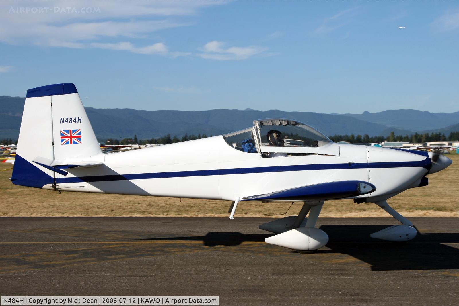 N484H, 2006 Vans RV-7A C/N 71965, Arlington fly in