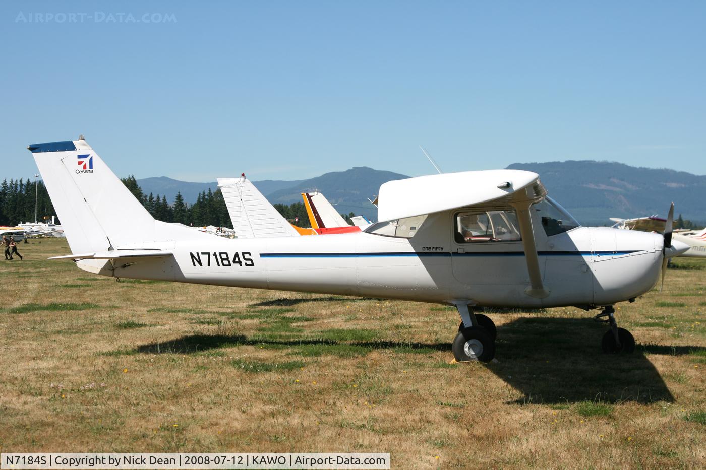 N7184S, 1967 Cessna 150H C/N 15067884, Arlington fly in
