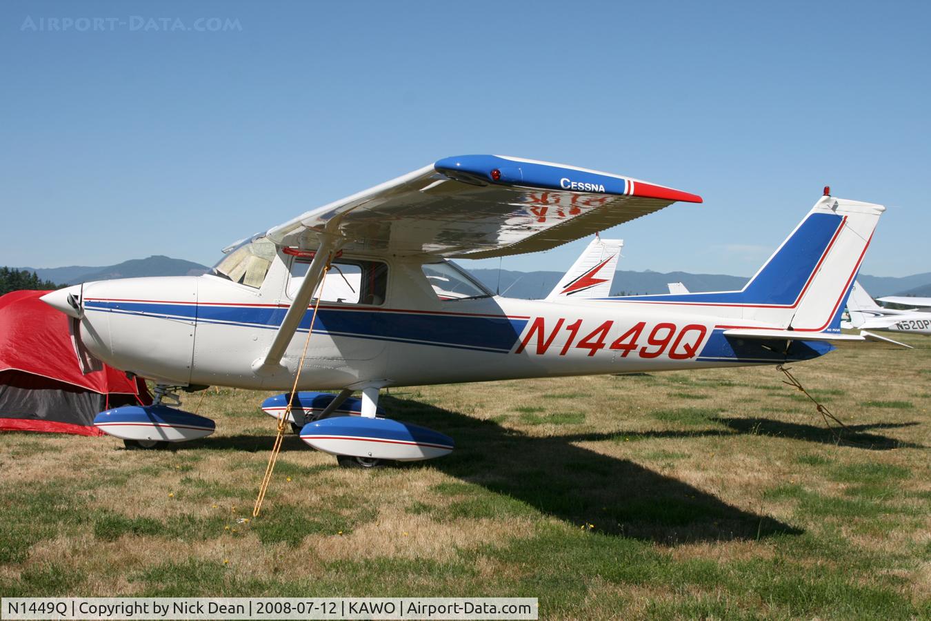 N1449Q, 1971 Cessna 150L C/N 15072749, Arlington fly in