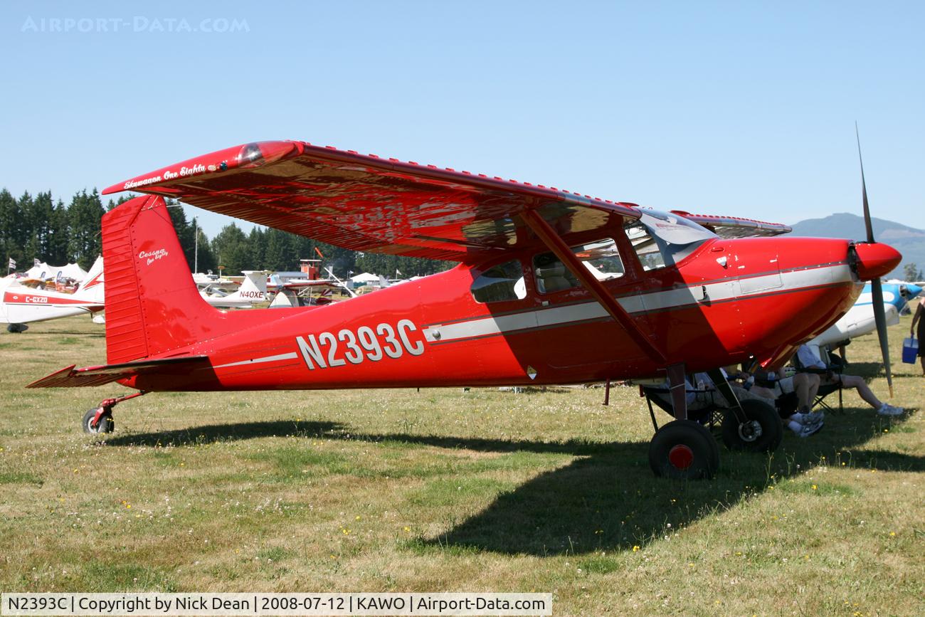 N2393C, 1954 Cessna 180 C/N 30693, Arlington fly in
