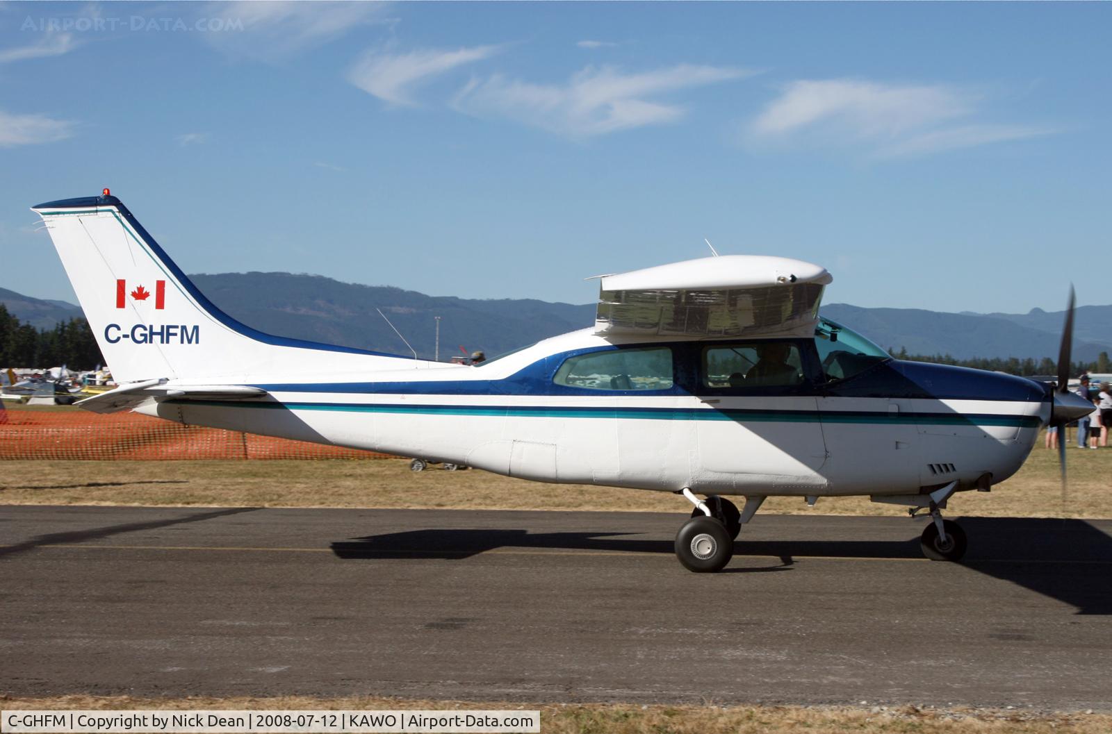 C-GHFM, 1974 Cessna T210L Turbo Centurion C/N 21060385, Arlington fly in
