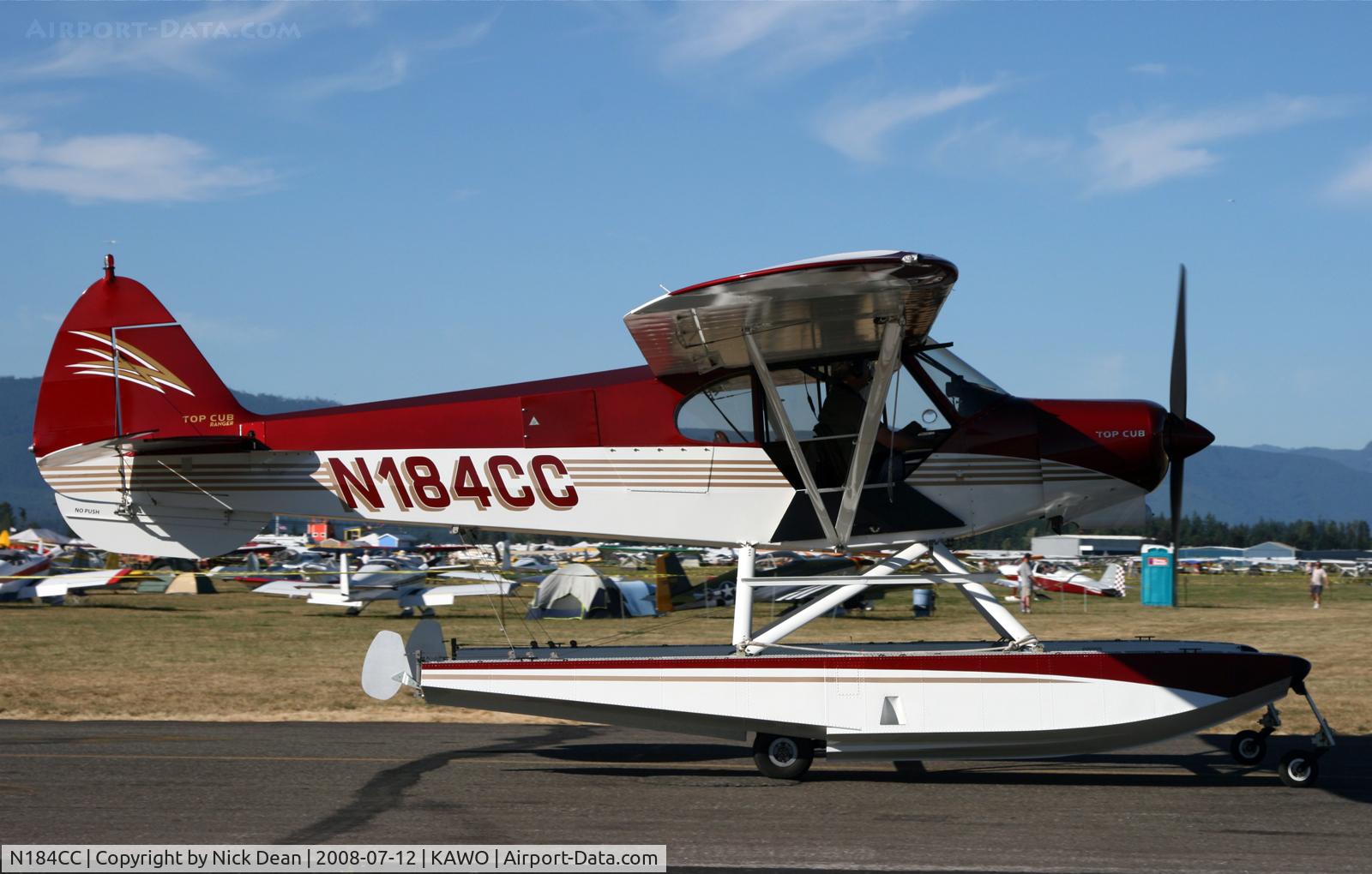 N184CC, 2006 Cub Crafters CC18-180 Top Club C/N CC18-0017, Arlinfton fly in