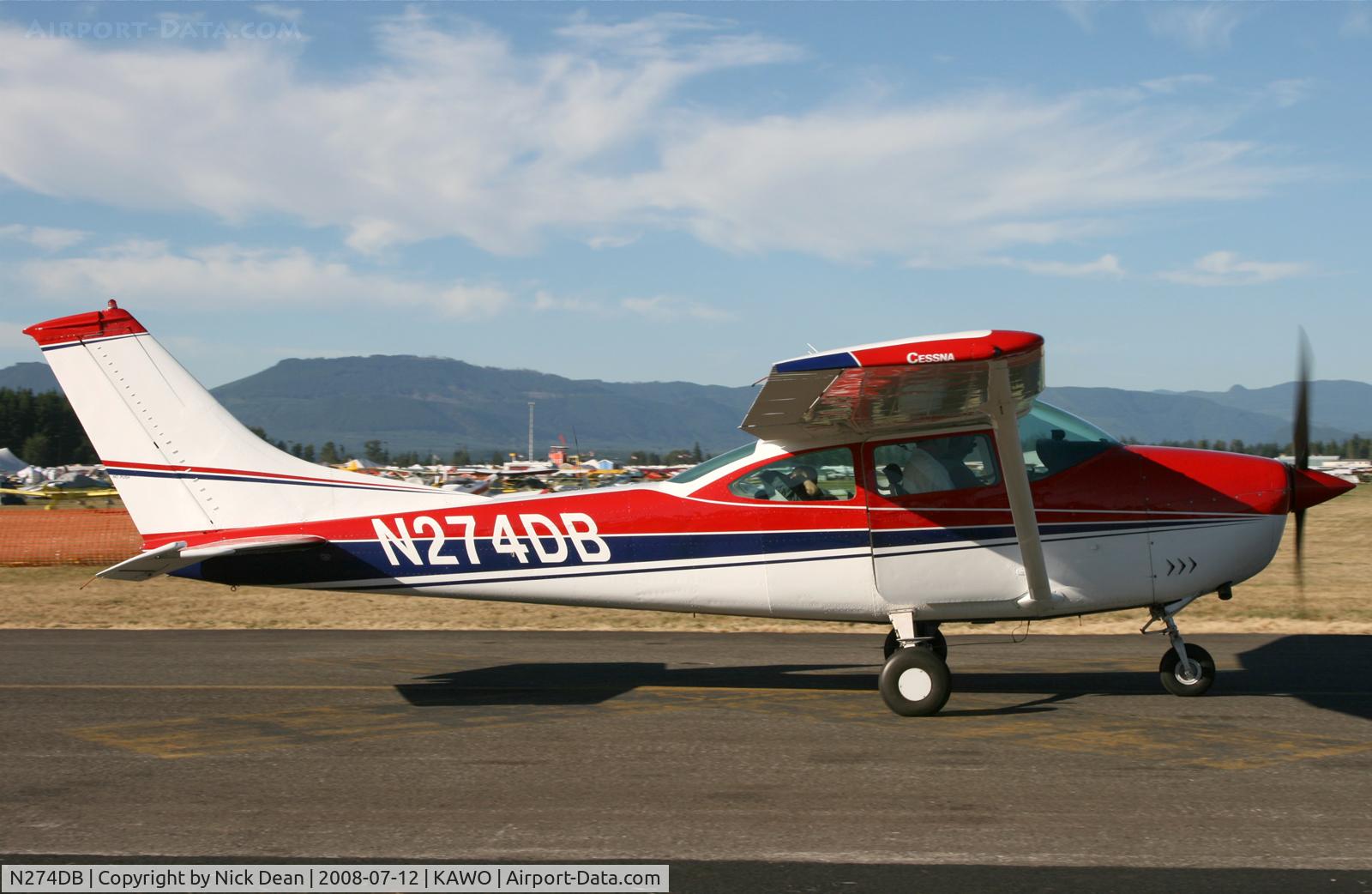 N274DB, Cessna 182K Skylane C/N 18257629, Arlington fly in