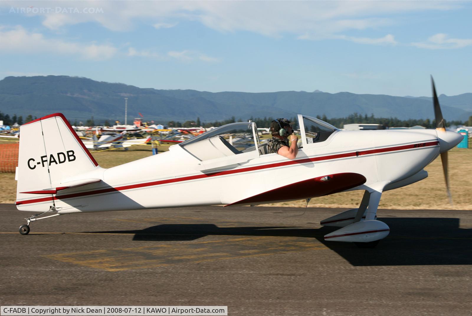C-FADB, 2004 Vans RV-6 C/N 21215, Arlington fly in