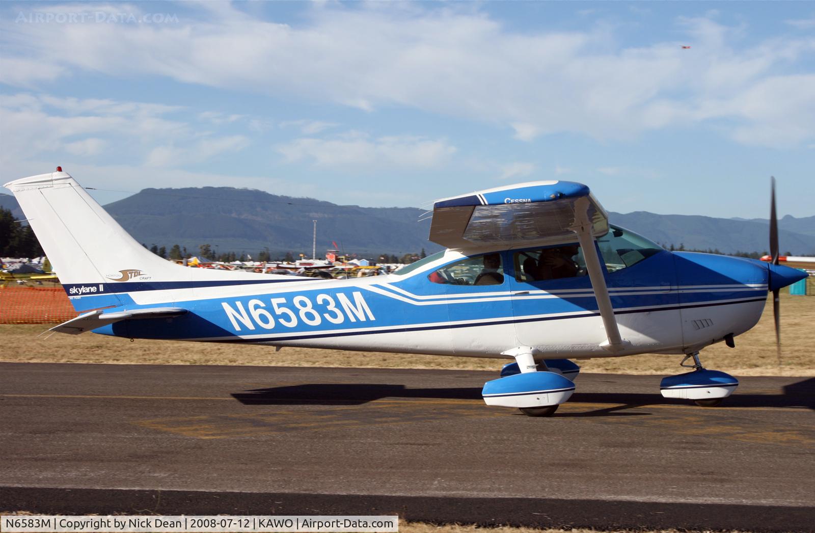 N6583M, 1975 Cessna 182P Skylane C/N 18263765, Arlington fly in