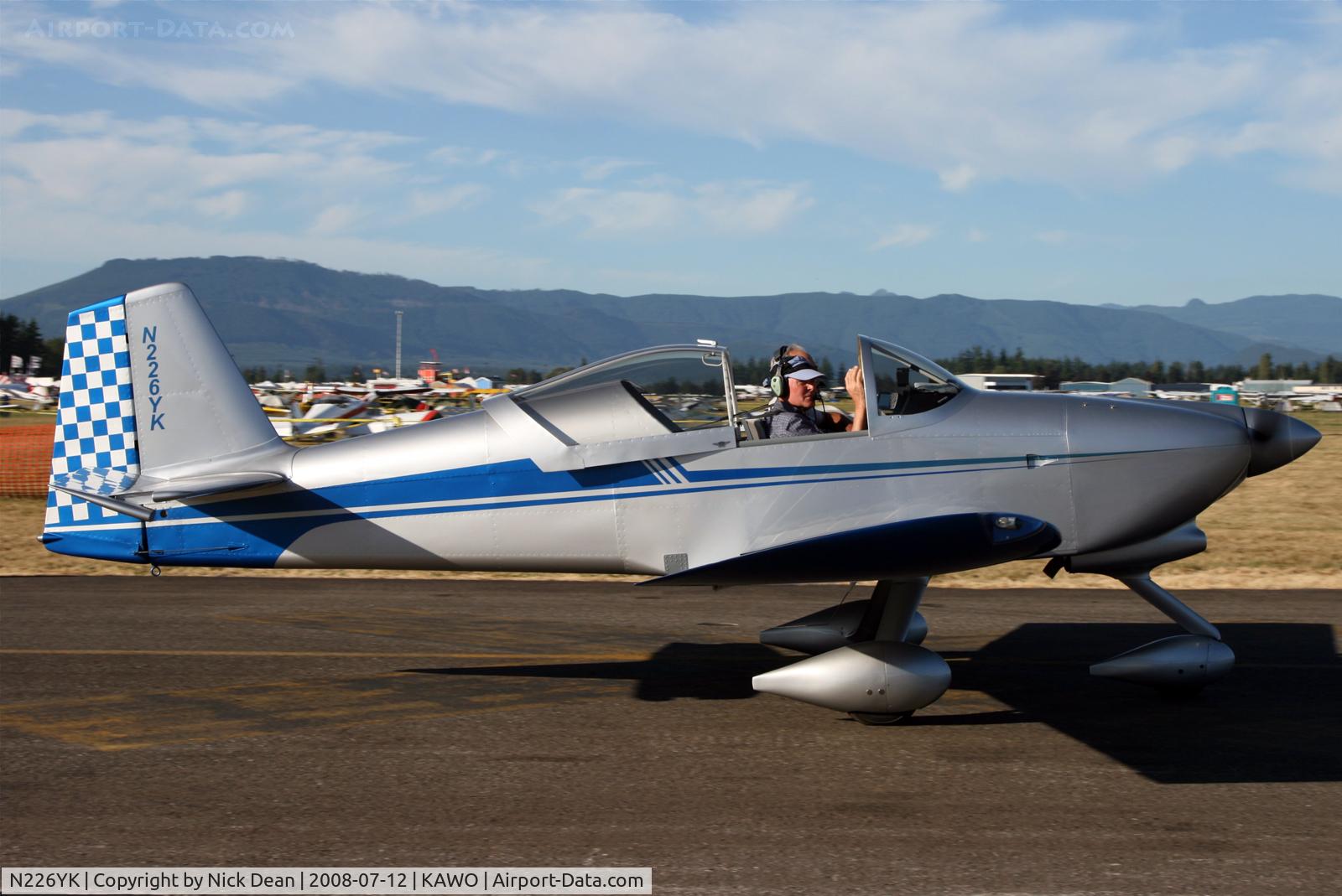 N226YK, 2003 Vans RV-6A C/N 25347, Arlington fly in