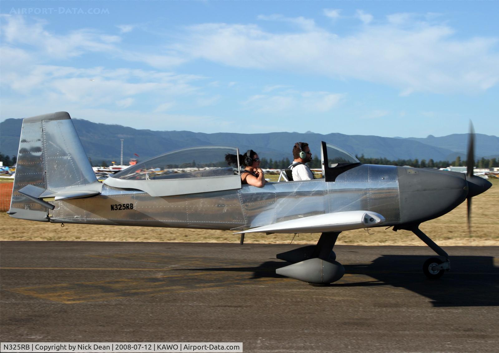 N325RB, 2006 Vans RV-8A C/N 82067, Arlington fly in