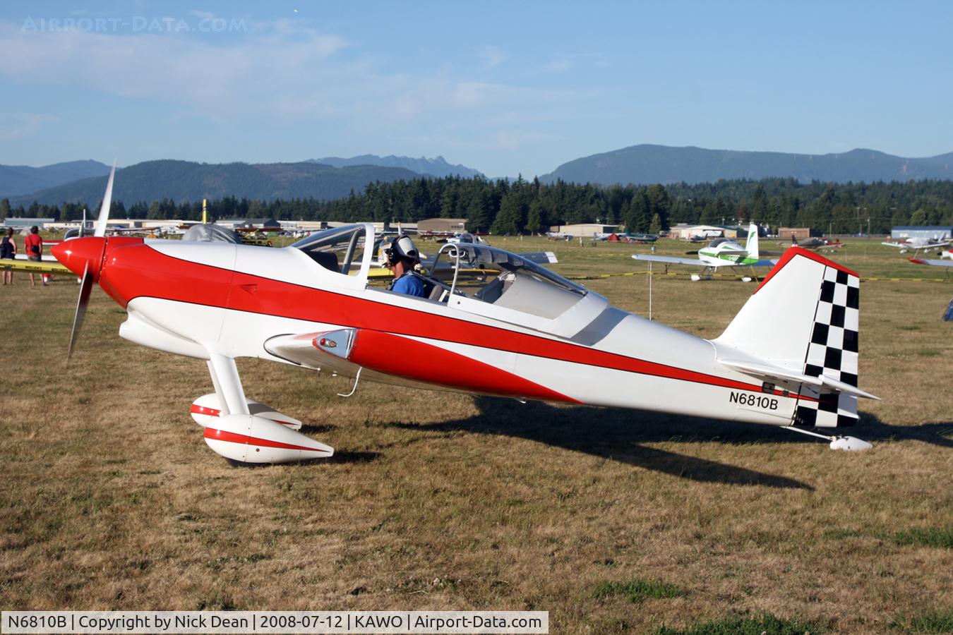 N6810B, 2004 Vans RV-6 C/N 60363, Arlington fly in