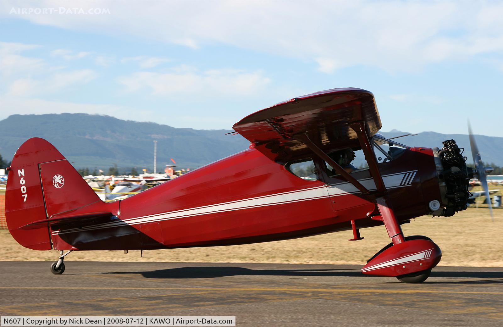 N607, 1939 Fairchild 24W-9 C/N W9-109, Arlington fly in