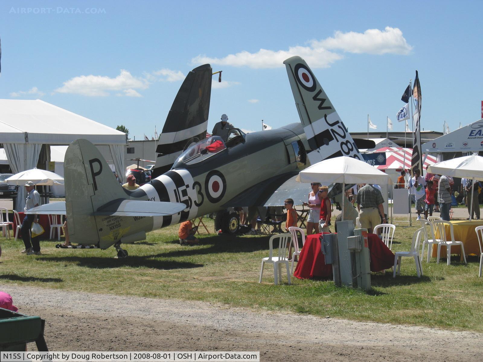 N15S, 1953 Hawker Sea Fury FB.11 C/N 41H/696792, 1953 Hawker-Siddeley FB 11 Mk10 SEA FURY of CAF, Experimental class