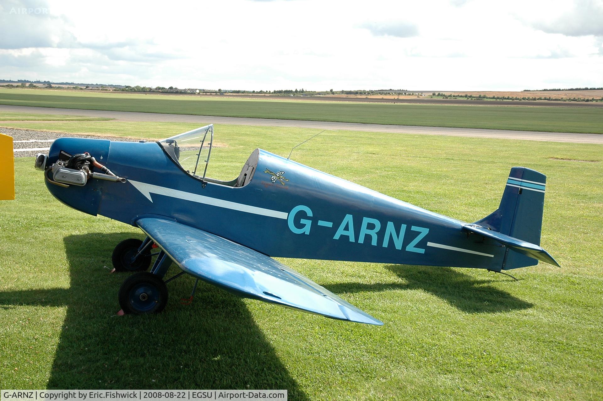 G-ARNZ, 1961 Rollason Druine D.31 Turbulent C/N PFA 579, 1. G-ARNZ at The Imperial War Museum American Airday 22 Aug 08