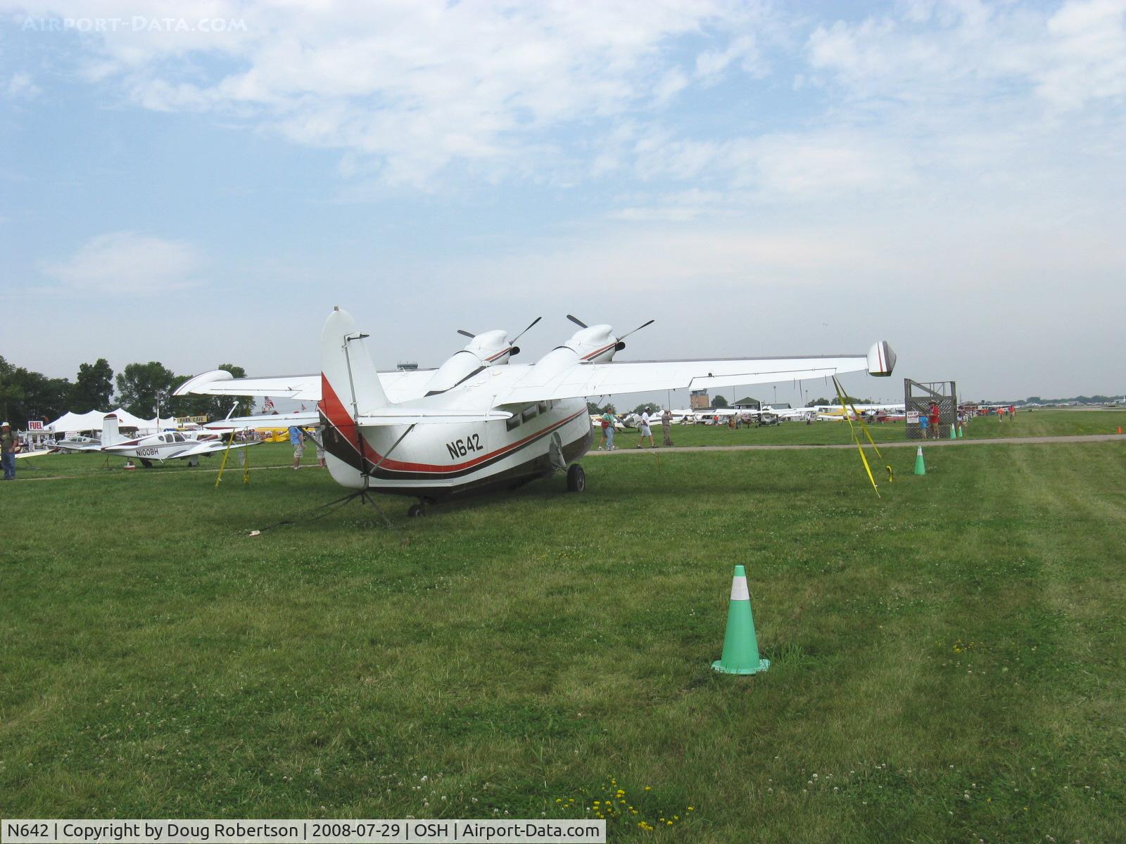 N642, 1968 McKinnon G21C C/N 1204, 1968 McKinnon (Grumman) G-21C GOOSE conversion, two P&W(C) PT6A turboprops upgrade mod, Experimental class