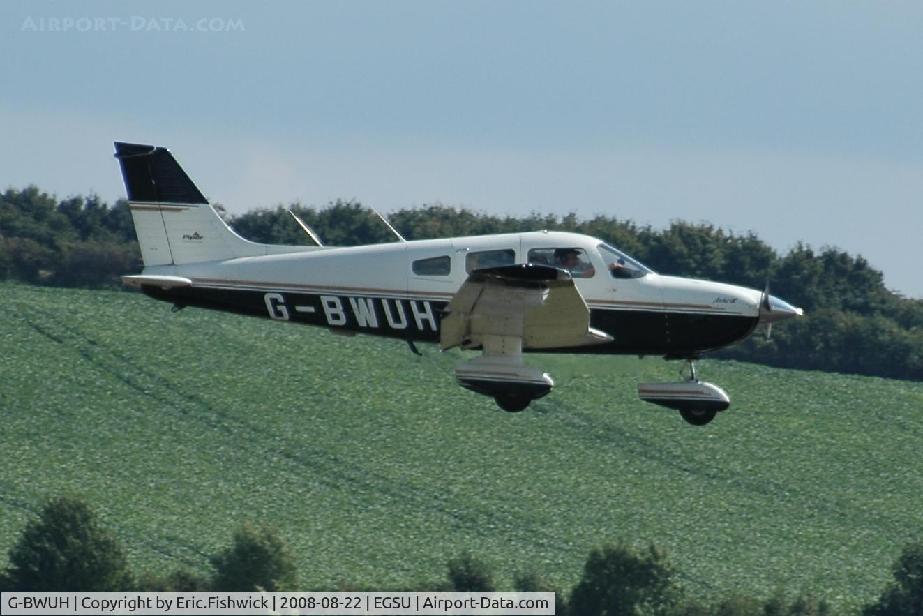 G-BWUH, 1996 Piper PA-28-181 Cherokee Archer III C/N 2843048, 4. G-BWUH at The Imperial War Museum American Airday 22 Aug 08