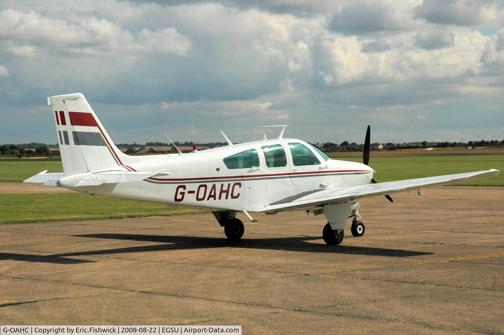 G-OAHC, 1978 Beech F33C Bonanza C/N CJ-133, 2. G-AHOC at The Imperial War Museum American Airday 22 Aug 08