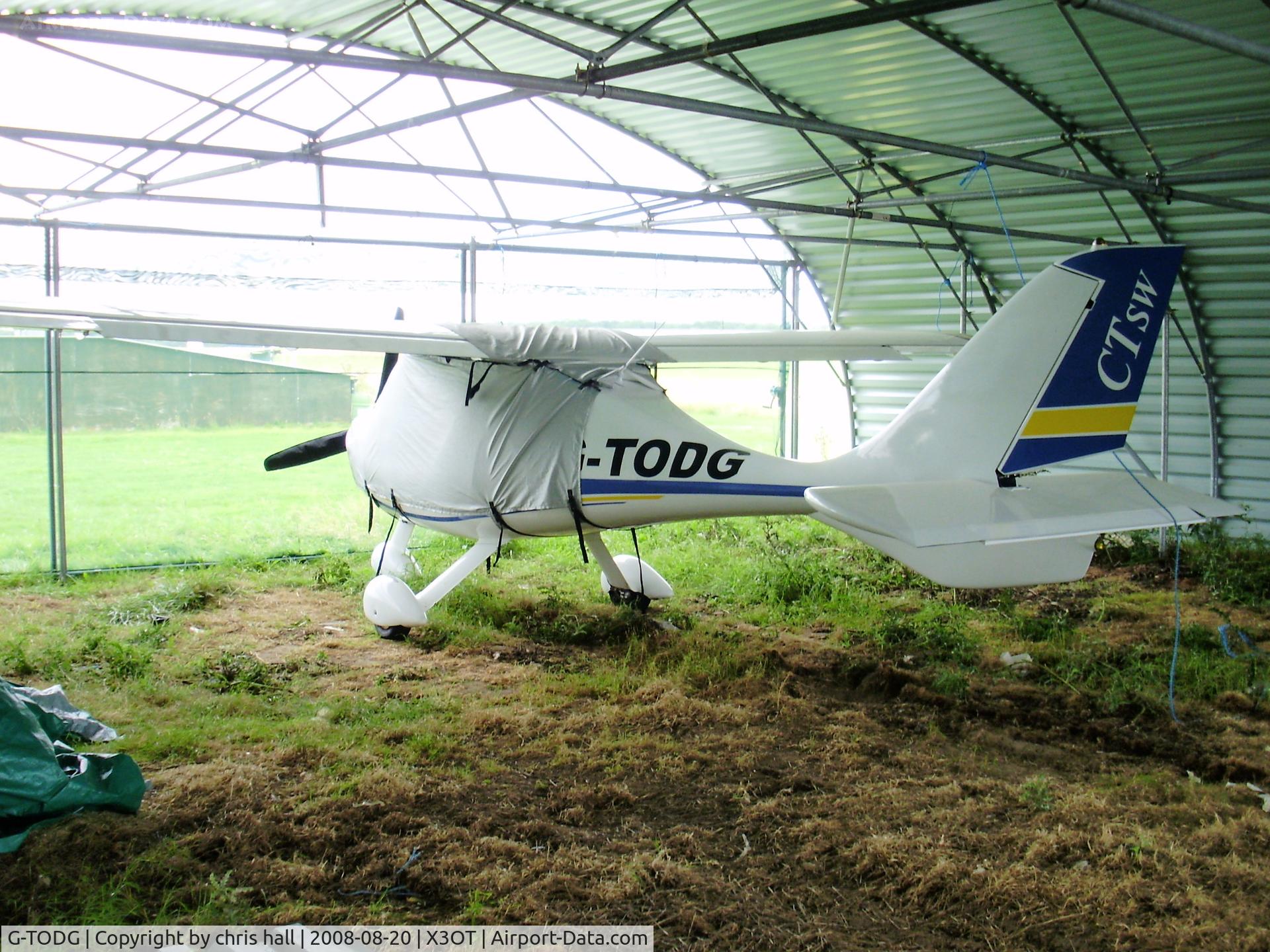 G-TODG, 2007 Flight Design CTSW C/N 8288, Otherton Microlight Airfield