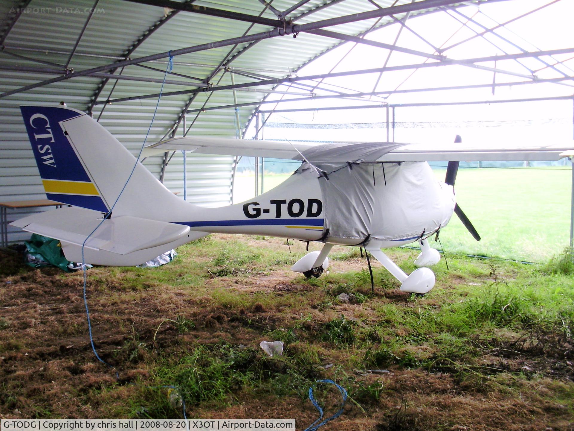 G-TODG, 2007 Flight Design CTSW C/N 8288, Otherton Microlight Airfield