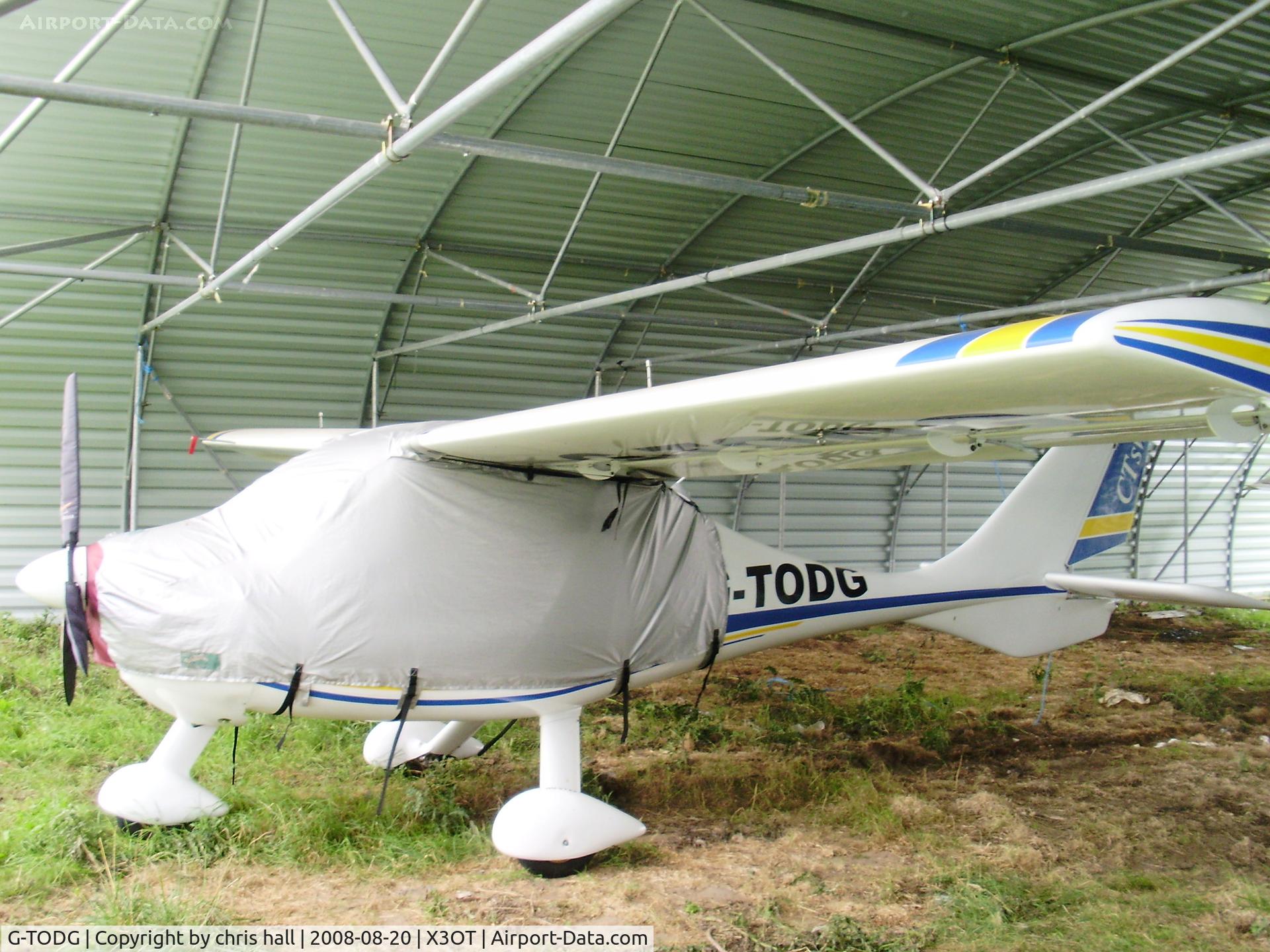 G-TODG, 2007 Flight Design CTSW C/N 8288, Otherton Microlight Airfield